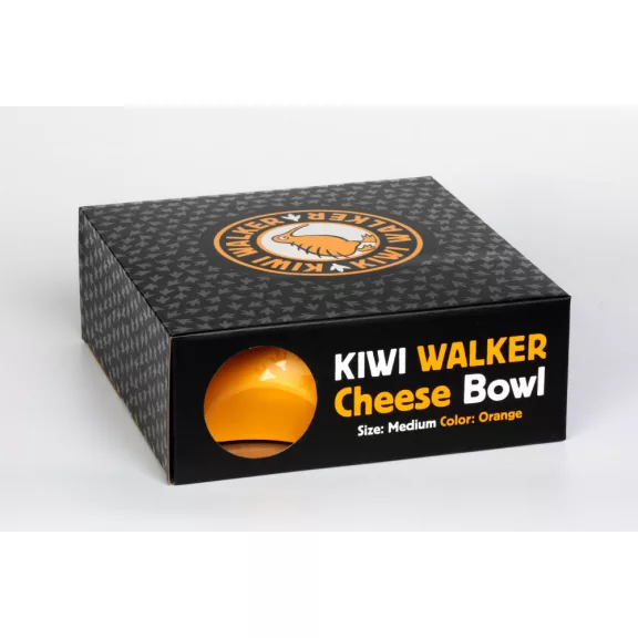 Kiwi Walker Cheese 750ml-es kutyatál - narancs