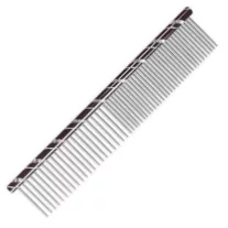 IdealDog fém fésű sűrű/ritka 50/50 19cm fekete
