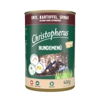   Christopherus MENÜ kacsával, brugonyával, spenóttal konzerv 800g