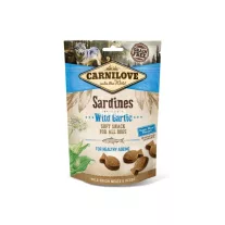 Carnilove Semi Moist Snack Szardínia fokhagymával 200g