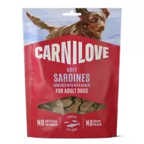   Carnilove Semi Moist Snack puha jutalomfalat szardíniával és medvehagymával 200 g