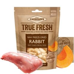   Carnilove True Fresh Rabbit - fagyasztva szárított jutalomfalat 40g