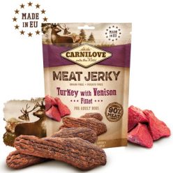 Carnilove Jerky Snack - pulyka&szarvas 100g