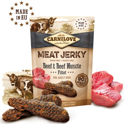 Carnilove Jerky Snack - marha 100g