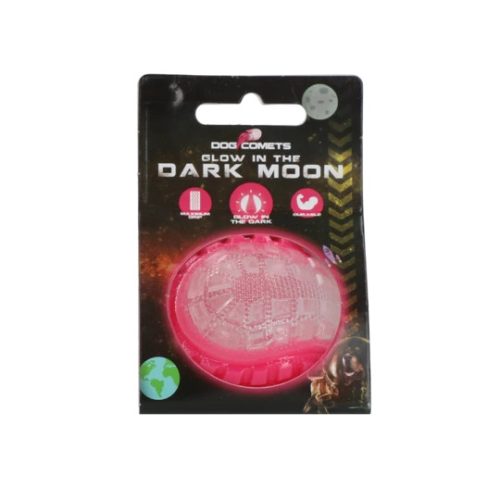 Dog Comets Glowing Moon labda pink 5cm