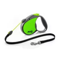 Flexi NEON zöld zsinóros 5m 20kg-ig