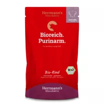   Herrmann's BIO Sensitive párolt menü marha, csalán, alma 150g