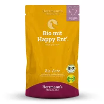   Herrmann's BIO Sensitive párolt menü kacsa, édeskömény 150g