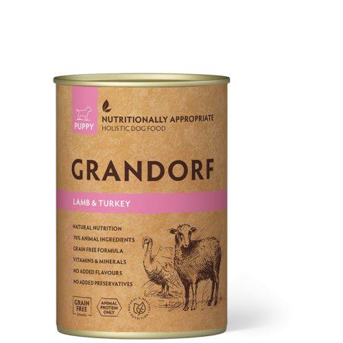 Grandorf Bárány, Pulyka konzerv édesburgonyával 400g
