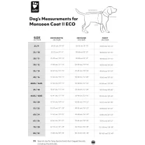 Hurtta Monsoon Coat II Eco - esőkabát, peacock
