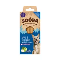   Soopa Dental Sticks - almás és áfonyás fogtisztító rúd 100g
