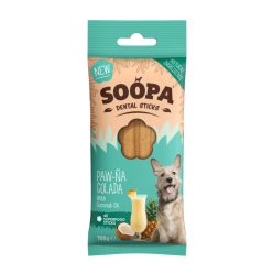   Soopa Paw-Na Colada Dental Sticks - ananászos, kókuszos fogtisztító rúd 100g