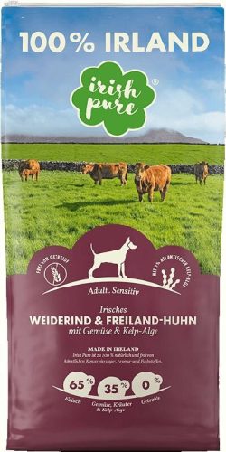 Irish Pure Adult Grain Free Marha, csirke kutyatáp 1,5kg