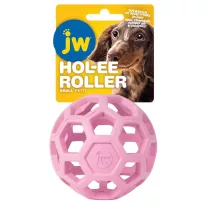 JW Hol-EE Roller - rácsos labda small 9cm pink