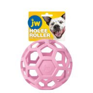 JW Hol-EE Roller - rácsos labda large 15cm pink