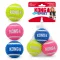 KONG Sport Softies plüssborítású labda 5 cm – 3 db