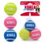 KONG Sport Softies plüssborítású labda 5 cm – 3 db