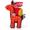 KONG Ballistic Giraffe sípoló és csörgő kutyajáték M/L – 33 cm