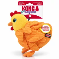  KONG Layerz Forage Hen jutalomfalat-kereső plüss tyúk 23 cm