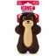 KONG Snuzzles Mini Otter teljes testet kitöltő sípolós plüss vidra 12 cm