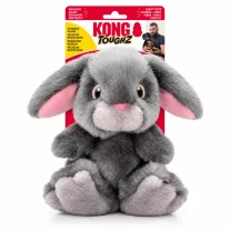   KONG Toughz Bunny megerősített plüss nyuszi dupla sípolóval 25,4 cm