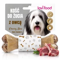 Lovi Food marhabőr rágócsont bárányhússal 12 cm