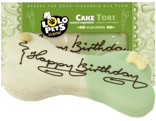 Lolo Pets Zöldséges Születésnapi torta kutyáknak 250g
