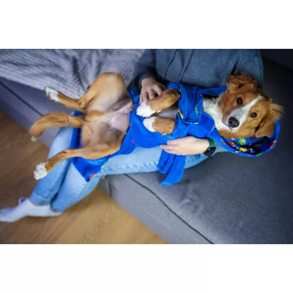 Max&Molly Matrix fürdőköntös - szörnyecskés