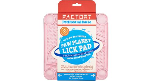 PetDreamHouse Licking Pad Planet babarózsaszín 22cm -nyalópad