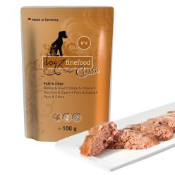 Dogz FineFood No.8 - pulyka, kecske 100g