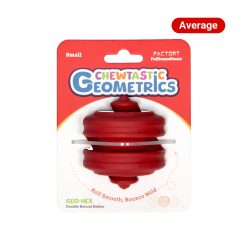 PetDreamHouse Chewtastic Geometrics GEO-Hex piros 6,2cm