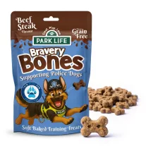   Park Life Bravery Bones marhasteak ízesítésű puha jutalomfalat 100g