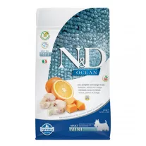 N&D Ocean Adult mini tőkehal, sütőtök, narancs 7kg