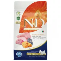   N&D Grain Free Adult Mini bárány, áfonya sütőtökkel 7kg