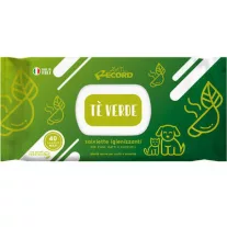   Record Salviette Té Verde törlőkendő 40db-os zöldtea illat
