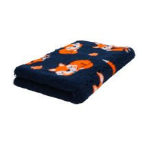 Vetbed 100x150cm kék rókás