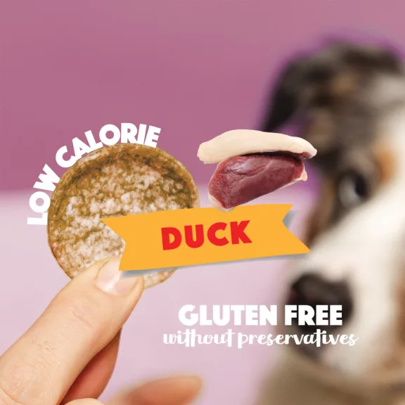 Smoofl Puffasztott rizs Chips kacsahússal