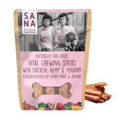   SANADOG Vital Snack fogtisztítós stick - csirkehússal, joghurttal 150g