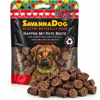 SavannaDog dél-afrikai strucc hús falatok céklával 100 g
