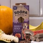 Soopa Senior Dental Sticks - banános és sütőtökös fogtisztító rúd 100g