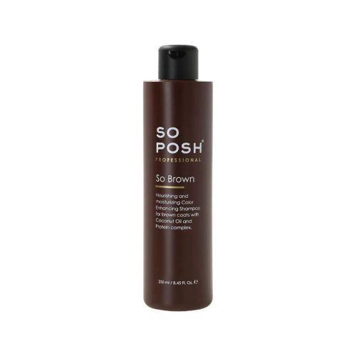 SO POSH So Brown Shampoo 250ml - színerősítő sampon