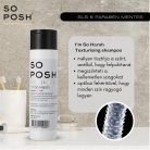 SO POSH I'm So Harsh Shampoo 1000ml - textúráló sampon