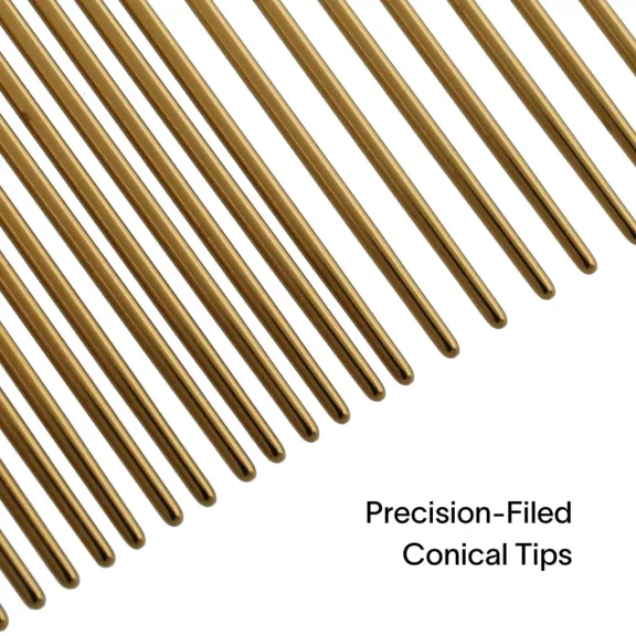 So Posh Metal Comb Medium 50/50 - fém fésű 18cm