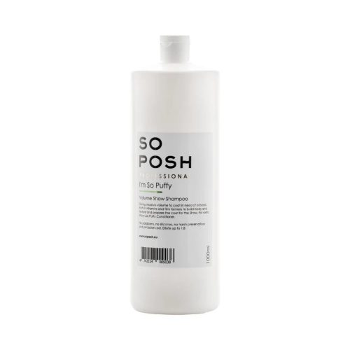 SO POSH I'm So Puffy Shampoo 1000ml - volumenizáló sampon