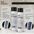 SO POSH I'm So Puffy Shampoo 1000ml - volumenizáló sampon