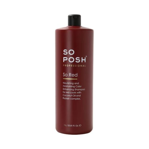 SO POSH So Red Shampoo 1000ml - színerősítő sampon