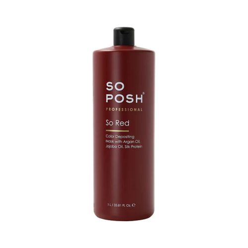 SO POSH So Red Depositing Mask 1000ml - színerősítő pakolás