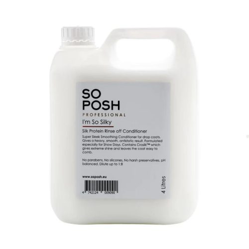 SO POSH I'm So Silky Rinse-off Conditioner 4000ml - hidratáló balzsam