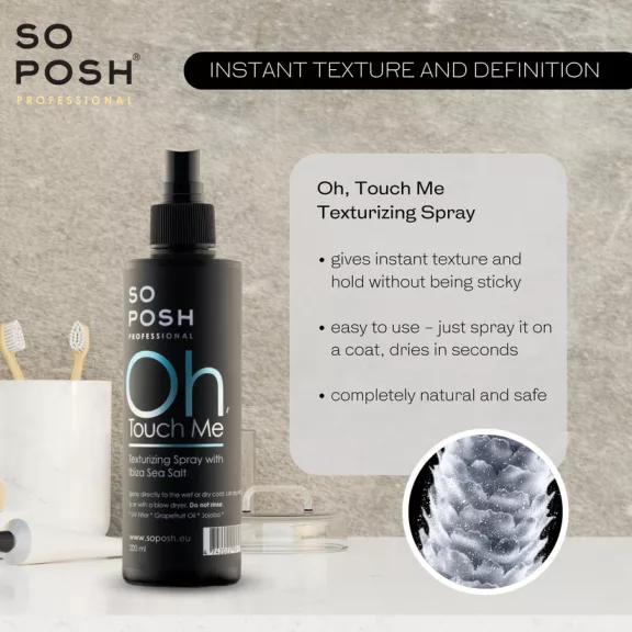 SO POSH Harsh Harsh Dust 35ml - szőrfixáló púder