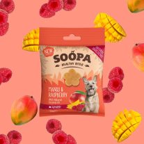   Soopa Healthy Bites - Mango, Raspberry egészséges falatok 50g